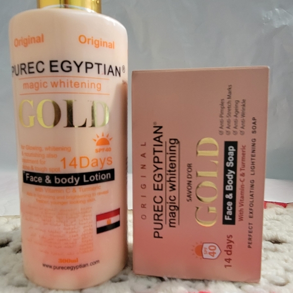 purec egyptian Skincare Original Purecegyptian Gold Body Lotion And
